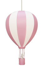 Lampe suspension Montgolfière Rose